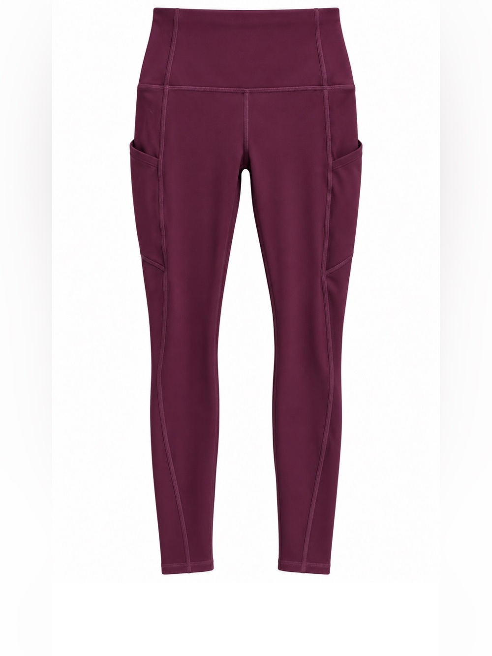 Fabletics PureLuxe Women's Side-Pocket Leggings in Berry Plum